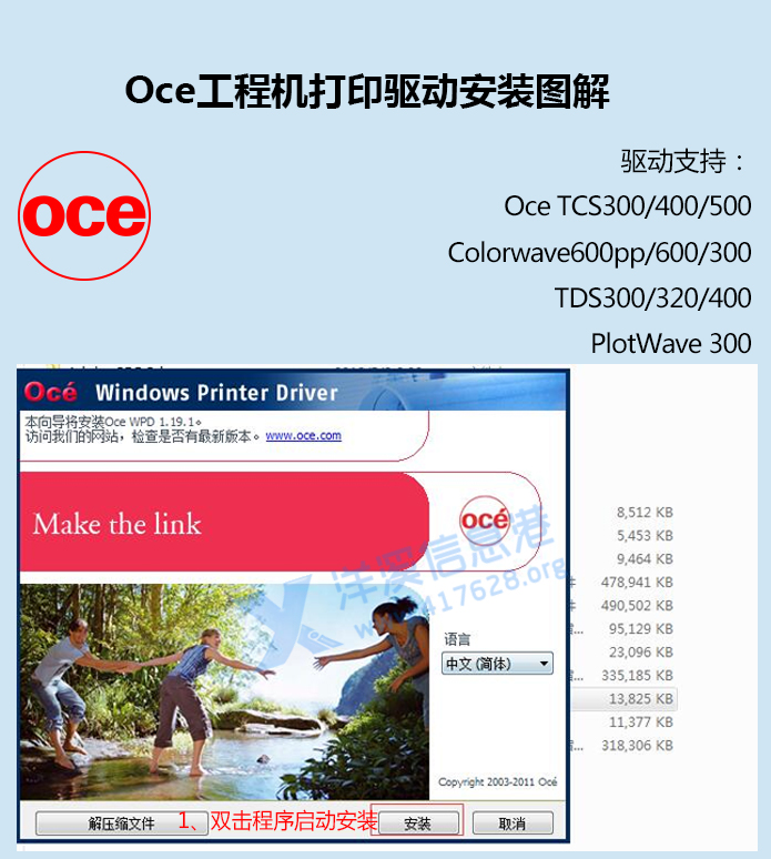 奥西Oce TCS300/400/500 Colorwave600pp/600/300 TDS300/320/400 PlotWave 300