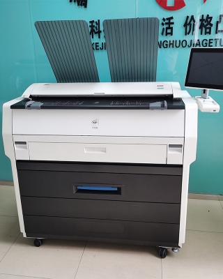 奇普7170二手工程复印机 KIP7100数码激光蓝图打印机